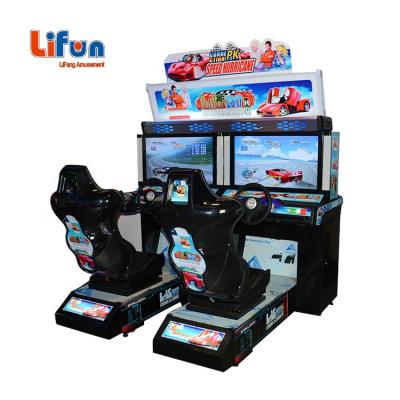 China Coin Operated Car Racing Simulator Overtaken Arcade Machine, Arcade Games Car Racing Game For Sale W180xD165xH223CM for sale