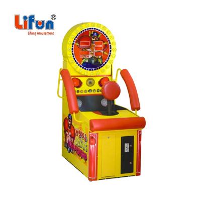 China Metal and Wooden World Boxing Championship Arcade Simulator, Coin Operated Arcade Boxing Punch Game Machine for sale