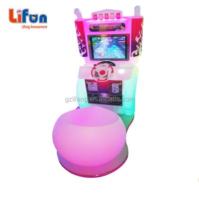 China Visual Simulator Plastic Arcade Racing Car Game Machine for sale