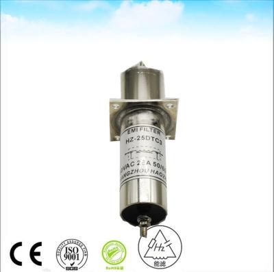 China RF 250VAC 25A Armature Auger EMI Filter For Deaf Room for sale