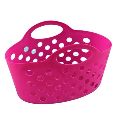 China Promotional Good Quality PP Children's Organizer Storage Basket Mold Handle for sale