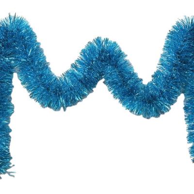 China Supplier 2022 New Manufacturer PET Decor HX Light Blue Christmas Chirstmas Outdoor Party Decoration Braid for sale