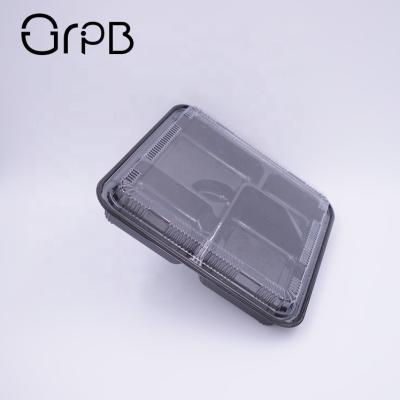 China New Stocked Disposable Manufacturer Bento Takeout Box for sale