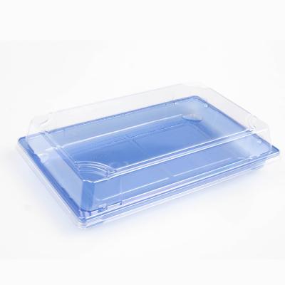 China Sushi trays/takeaway food packaging sushi dishes lunch food tray for sale