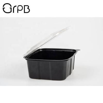 China High Quality Food PET Disposable Plastic Food Container Box for sale