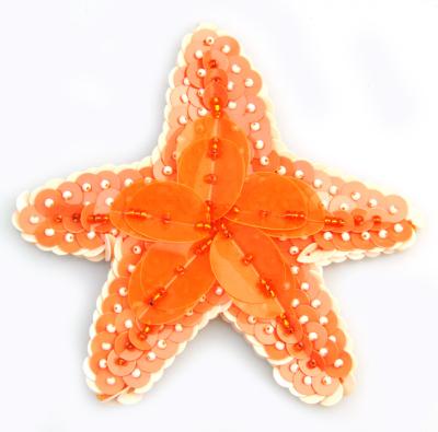 China Custom 3D Sew-on Sequin Beads Patch for sale