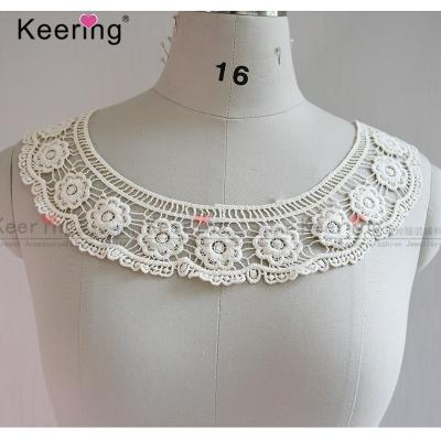 China Hot-selling Fashion Sustainable Wholesale Colorful Sleeve Pattern Lace Collar For Dresses WLS-467 for sale