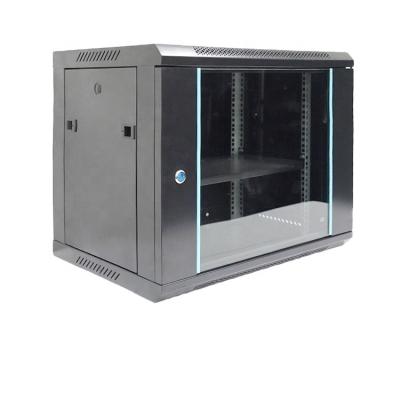 China Server Room Hot Selling Various Optional Accessories 19 Inch 9U Rack Server Wall Mount Server Rack for sale