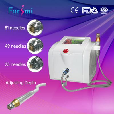 China fractional microneedle RF machine derma roller skin rejuvenation for sale