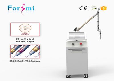 China Metal case 1500mj energy q switched nd yag laser machine removing tattoos with laser for sale