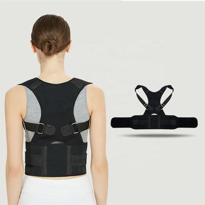 China Breathable.posture corrector Amazon Hoesale Neoprene Lumbar Support Brace Back Posture Corrector with Magnets for sale