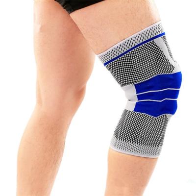 China 2022 Universal Fashion Design Honeycomb Anti-slip Silicone Knee Brace Support for sale