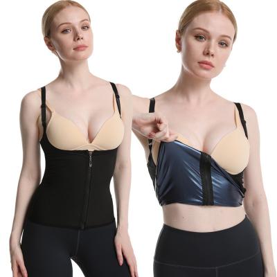 China Body Slimming Men Body Shaper Workout Tank Top Women Sweat Sauna Vest For Weight Loss for sale