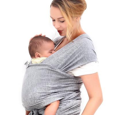 China Soft Premium Cotton Soft Baby Sling Sling Carrier With Private Logo for sale