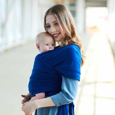 China Carry Baby Easily Baby Sling Ring Carrier Wrap Soft Lightweight Cotton Baby Slings for Newborn and Children for sale