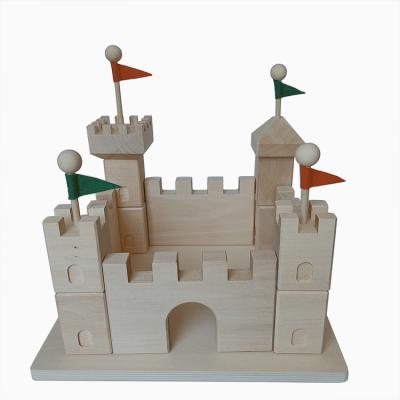 China Wholesale Basswood Factory Arenadale Castle Building Block Stage Role Playing House Toy Girl Princess for sale