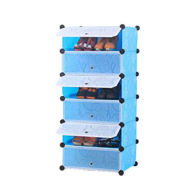 China Behind Doors/On Walls 2023 Cheap Price Hot Selling Simple Houseware Foldable Shoe Rack Cabinet With Logo for sale