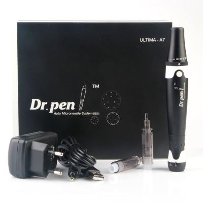 China Anti-puffiness the newest generation derma pen dr. latest one word pen A7 syllable for stretch marks for sale