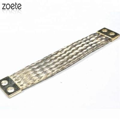 China Underground Zoete Tinned or Bare Copper Busbar Flat Braid for sale