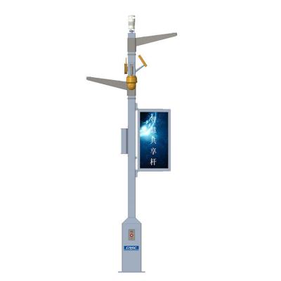 China PRIVA WiFi/3G/4G P3 P3.3 P4 P3 P3.3 P4 Smart Street Advertising Light Pole LED Display LED Street Lamp Outdoor Smart Outdoor Display Screen for sale