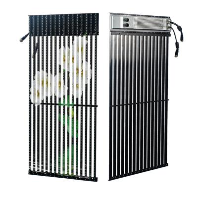 China Priva outdoor 5 years warranty EMC-B p15.6 led media facade transparent hd display screen for sale