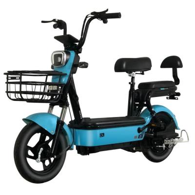 China 14 Inch 2021 Wholesale Cheap Price Steel City Hot Selling Adult Motorcycle Scooter With Battery for sale