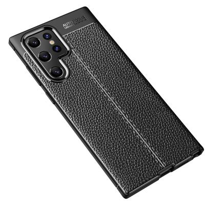 China 2022 Factory Shockproof High End Wholesales For Amazon eBay Hotselling Luxury TPU Leather Cases For Samsung S22 Ultra for sale