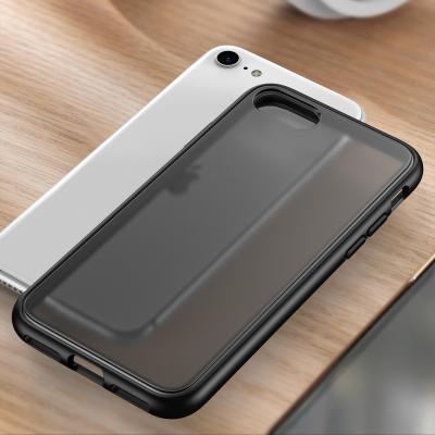 China Matte Silicone Shockproof Phone Case Transparent Shockproof Luxury For iPhone 2 SE 3 Hard Bumper Cover for sale