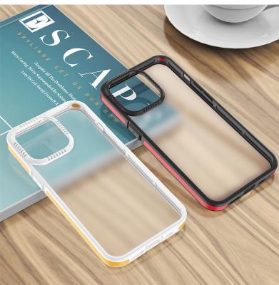 China Matte Cell Phone Accessories Case Frosted Translucent Shockproof For Iphone X 11 12 13 pro Max Cases for sale