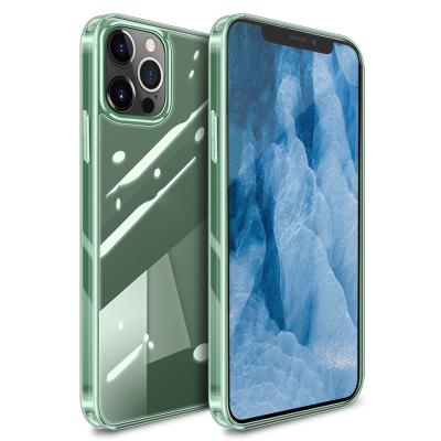 China Luxury Shockproof Clear TPU Tempered Glass Phone Case For iPhone 12 11 pro XS Max XR Max XS X For iPhone 13 Glass Case for sale