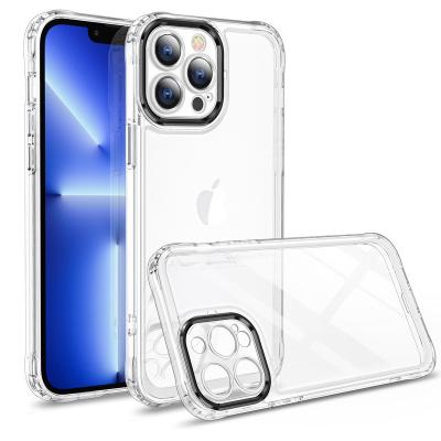 China Shockproof For Iphone 12 Acrylic Case 13 Soft Transparent Cell Phone Cover For Apple For Iphone 13 12 11 for sale