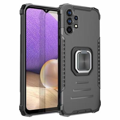 China Hot Sale New Fashion Shockproof Heat Dissipation Phone Case Protection With Metal Ring Holder For Xiaomi NOTE20 K40 K40 PRO PLUS for sale