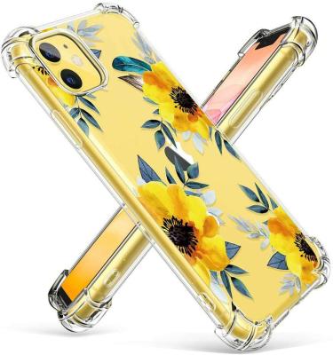 China Wholesale custom Amazon 3D flower printing OEM/ODM patter tpu matte phone case for iphone 11 XR XS XS MAX Ip 11 for sale