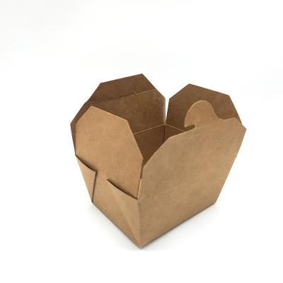 China Cheap Customized Disposable Greaseproof Pasta Box Take Out Kebab Box for sale