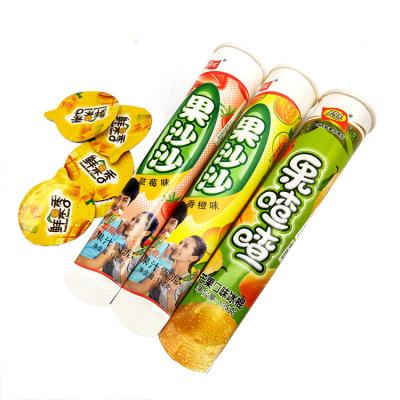 China 105ml Ice Cream Push Tubes Calippo Cups Disposable Logo Printed Frozen Ice Cream Popsicle Tubes With Cover for sale