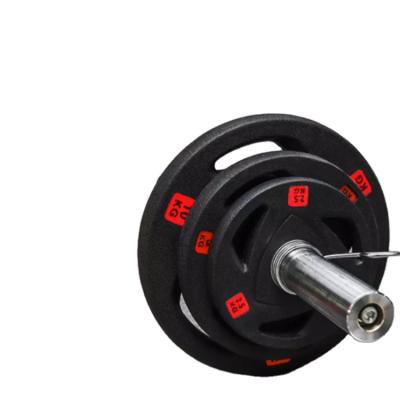 China Home use ready to ship barbell dishes with rubber cover used for gym exercise machine for sale