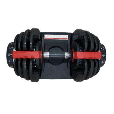 China Universal High Quality Short Duration 16kg Dumbbell Set Adjustable /Quick Change Dumbbell for sale