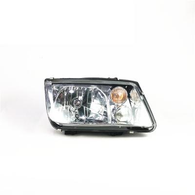 China Practical Hot Sale PC Chrome Clear Car Headlight With Fog Lamp For Bora for sale