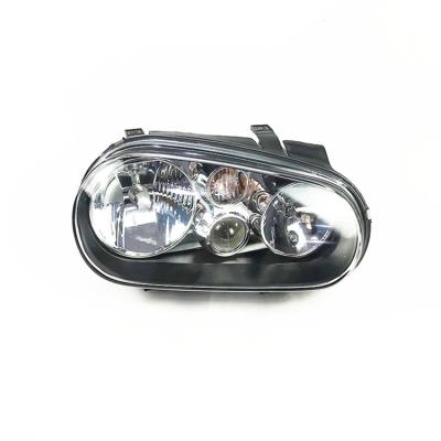 China Hot Selling Product Car Daymaker Head Lamp For VW Golf Mk4 HEADLIGHT For GOLF 4 MK4-BLACK for sale