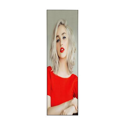 China Indoor K2.5 Floor Standing Outdoor Portable LED Poster Advertising Billboard LED Display Screen For Shopping Mall Store for sale