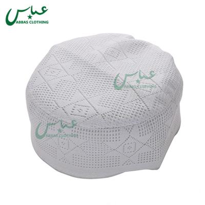 China Character Lulu Muslim Prayer Hat Foldable For Men Ordinary Prayer Hat for sale