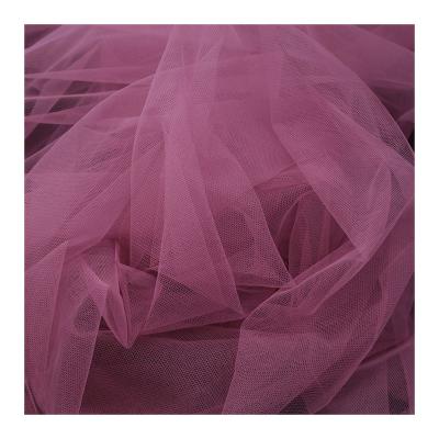 China Mesh Wedding Dress Fabric Transparent Breathable 15 Colors Mould-making Designer Fabric Factory Direct Supply Wholesale Dropshipping for sale