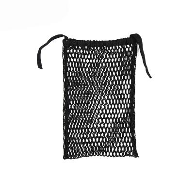 China Big capacity ; Save Space Hanging Storage Mesh Bag Baby Stroller Organizer Mesh Net Bag Newborn Stroller Mesh Bag New Design For Outdoor for sale