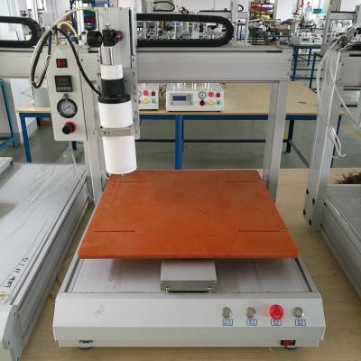 China Small Automatic Hot Glue Dispenser Desktop Adhesive Dispensing Robots for sale