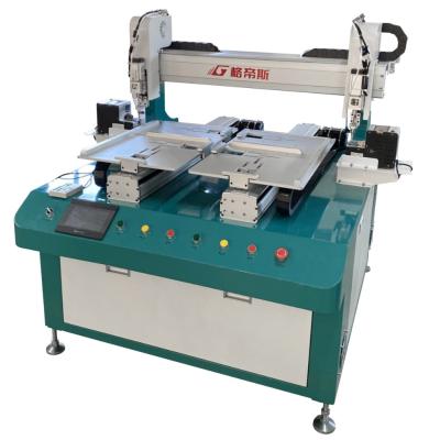 China Double Station Automatic Screw Locking Machine 220V Automatic Screwdriver System 620*620mm for sale