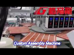 high speed custom assembly equipment back lit panel light assembly machine