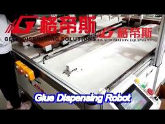 customized automatic glue dispenser machine ce approved dispensing systems