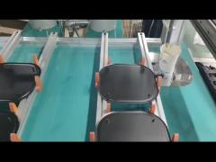 air fryer base silicone application by automatic AB glue potting machine