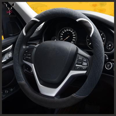 China Hot Selling Car Leather Steering Wheel Cover For Women steering+wheel+covers for sale