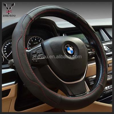 China Wholesale Genuine Leather Steering Wheel Cover for sale